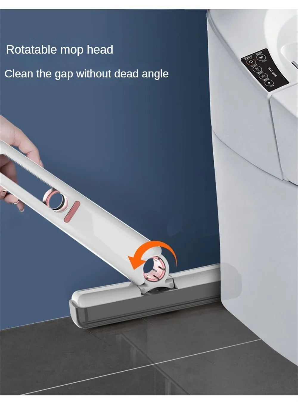 Mini Squeeze Mop Portable Cleaning Mop Desk Cleaner Window Glass Sponge Cleaner Wear-resistant Household Cleaning Tools