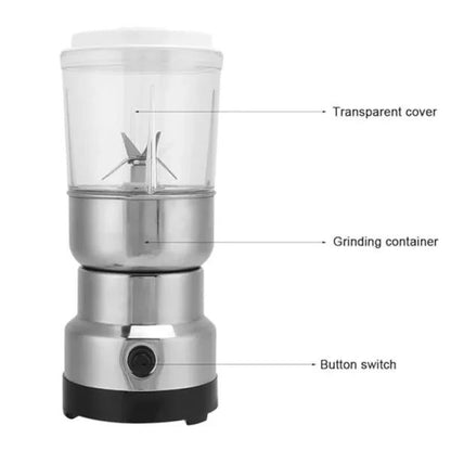 2 In 1 Raf Coffee And Juice Electric Grinder Stainless Steel Coffee Grinder For Coffee beans Spices Masala Grinder Machine