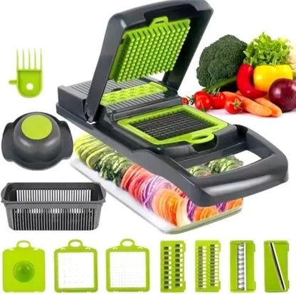 16 IN1 Mandoline Slicer Veggie Food Chopper Vegetable Cutter Tomato Carrot Grater Cheese French Onion Shredders Kitchen Tool 16 IN1 Mandoline Slicer Veggie Food Chopper Vegetable Cutter Tomato Carrot Grater Cheese French Onion Shredders Kitchen Tool