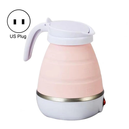 Foldable Kettle Coffee Pot Tea Kettle 1L Electric Space-saving ABS Camping Home Travel Outdoor Heating Hot Water Cup