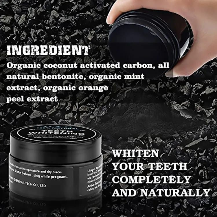 Activated Charcoal Powder 100 Gram Food Grade Teeth Whitening and Detox